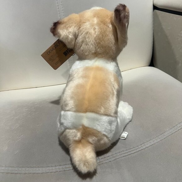 Nat and Jules French Bulldog Plush Stuffed Animal Puppy Toy Tan White Frenchie - Picture 5 of 7